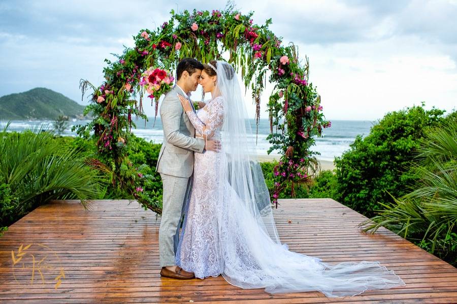 Casamento na Praia do Rosa