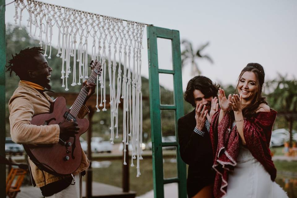 Casamento ao ar livre - Cancun