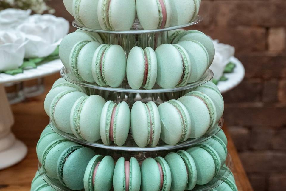 Torre de Macarons degradê