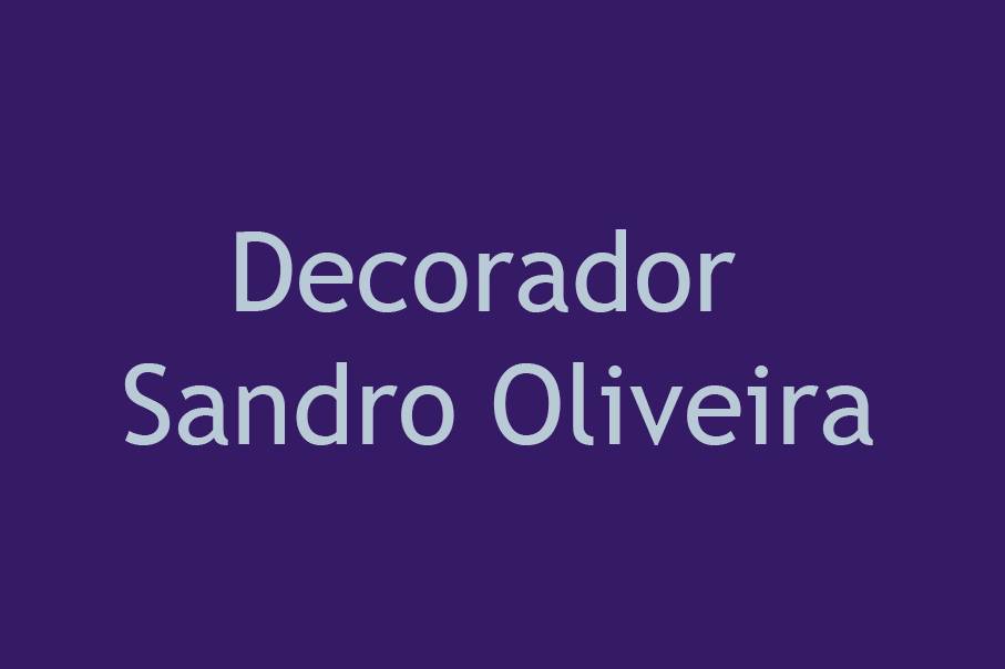 Decorador Sandro Oliveira logo