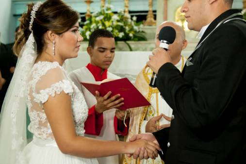 Os votos de casamento