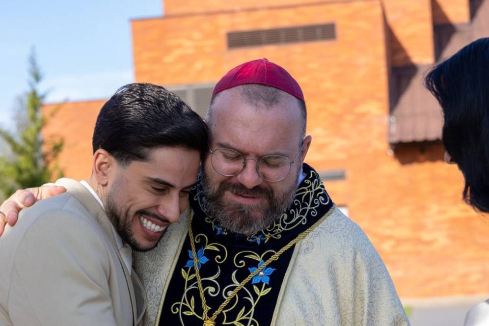 A paz de Cristo!