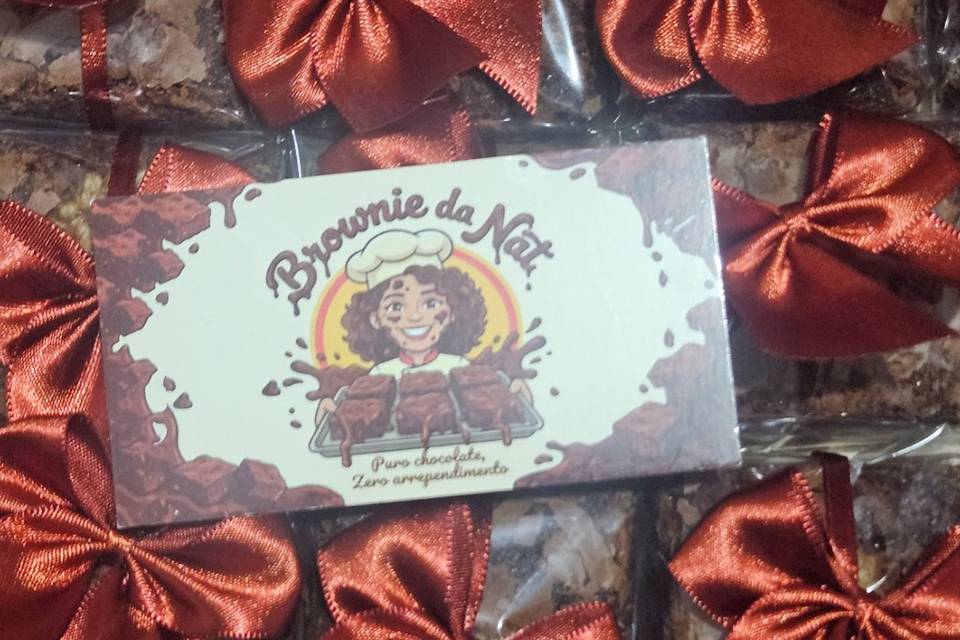 Mini brownie de Nozes
