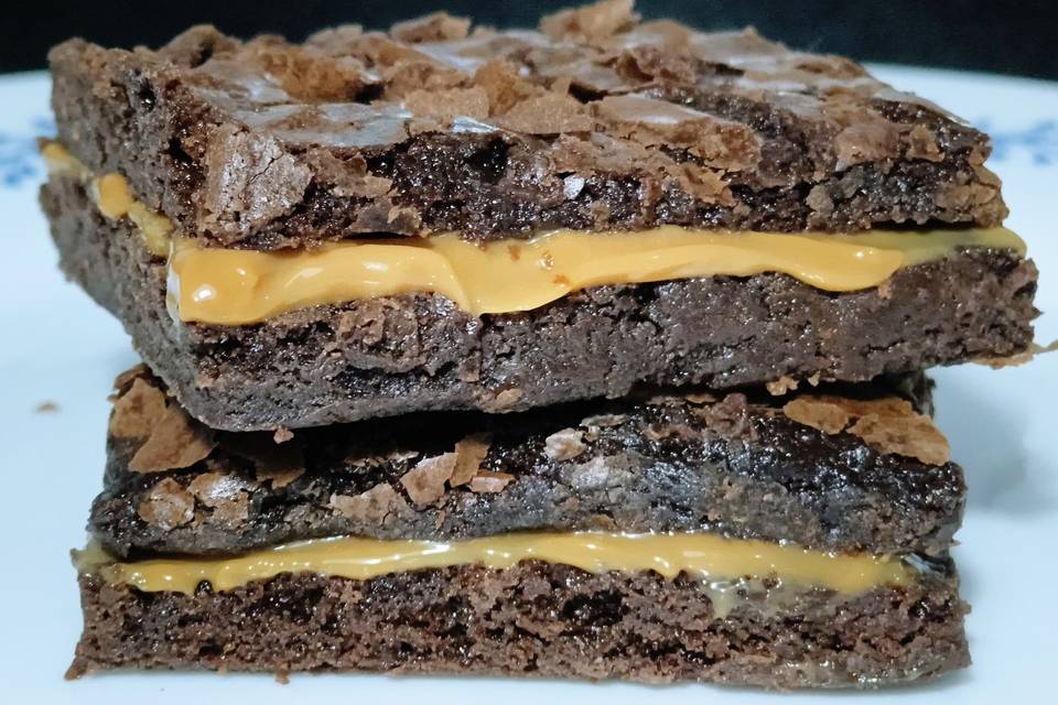 Brownie de Doce de Leite