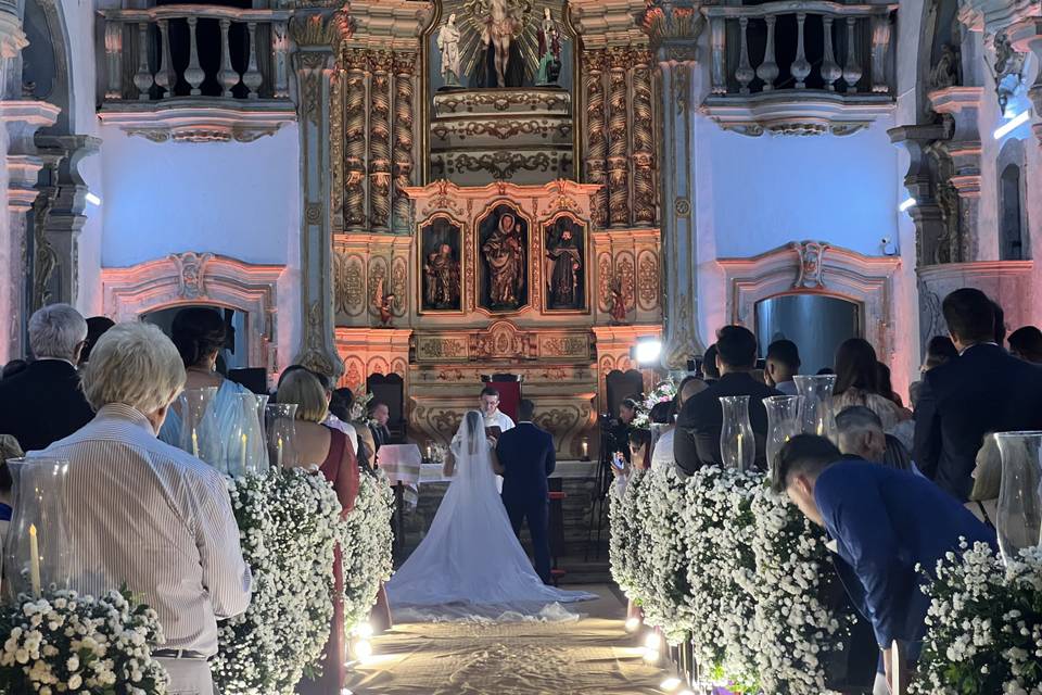 Iluminação cênica Igreja