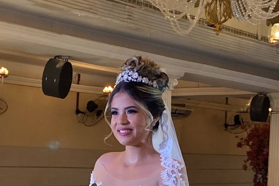 Noiva estilo princesa