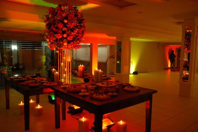 Espaço para coquetel