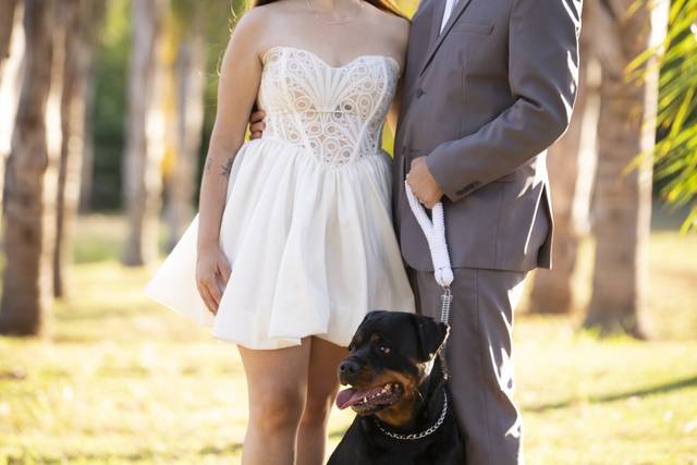 Filha de 4 patas do casal.