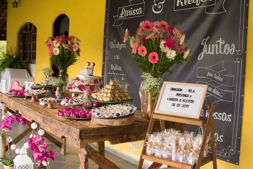 Decoração miniwedding