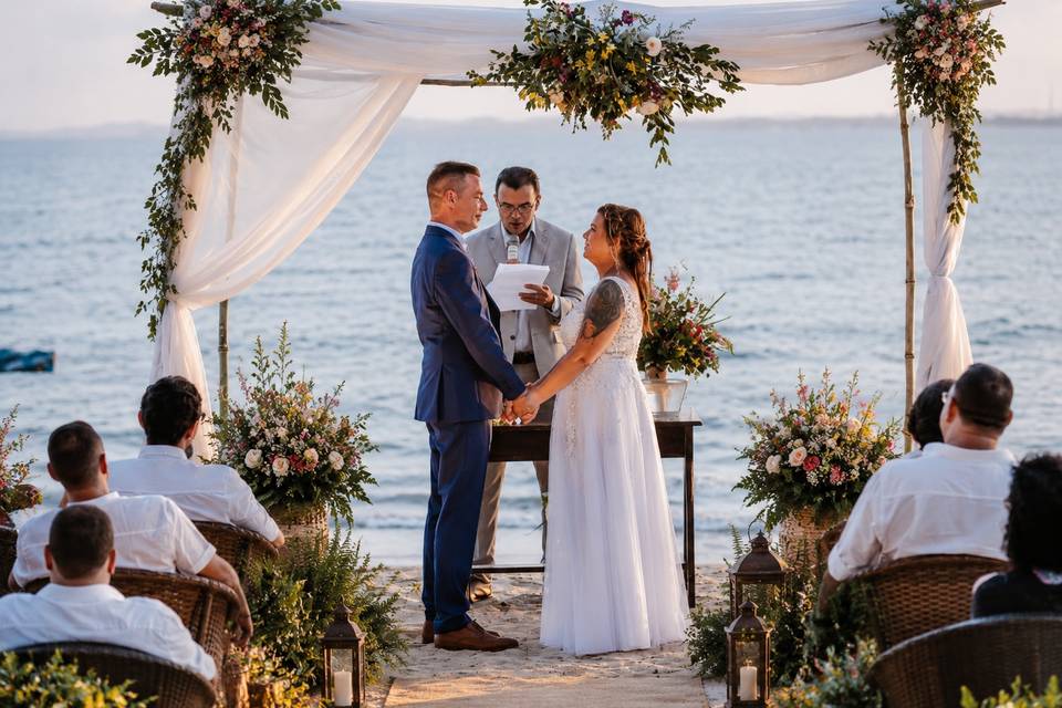 Casando na Praia