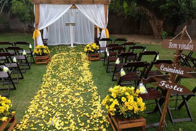 Casamento em sítio