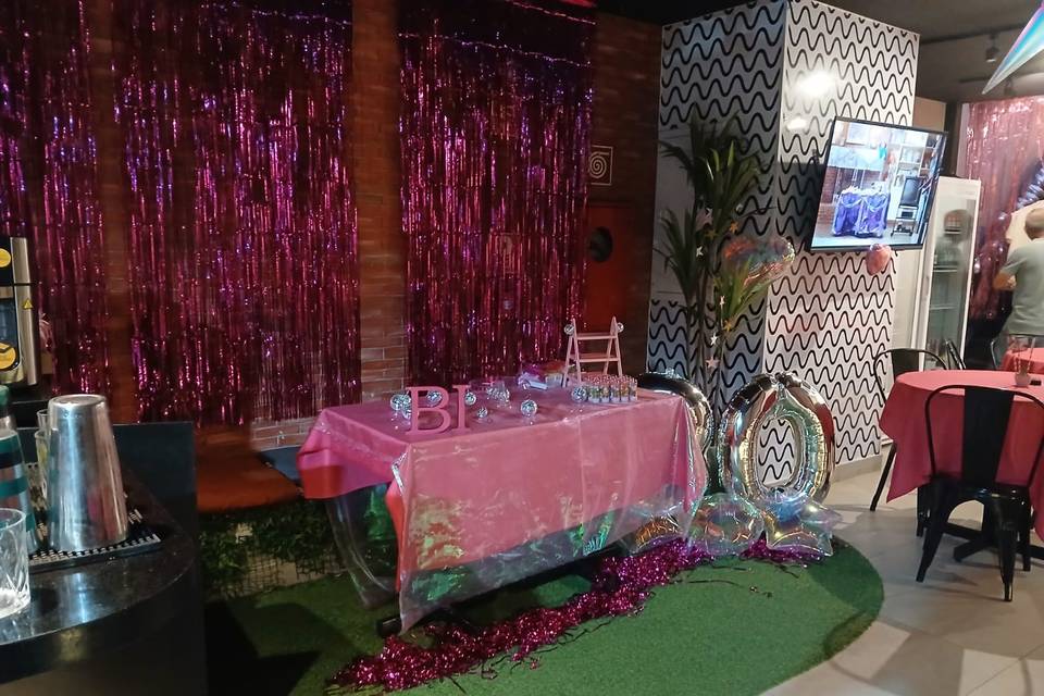 Use o espaço para decorar.