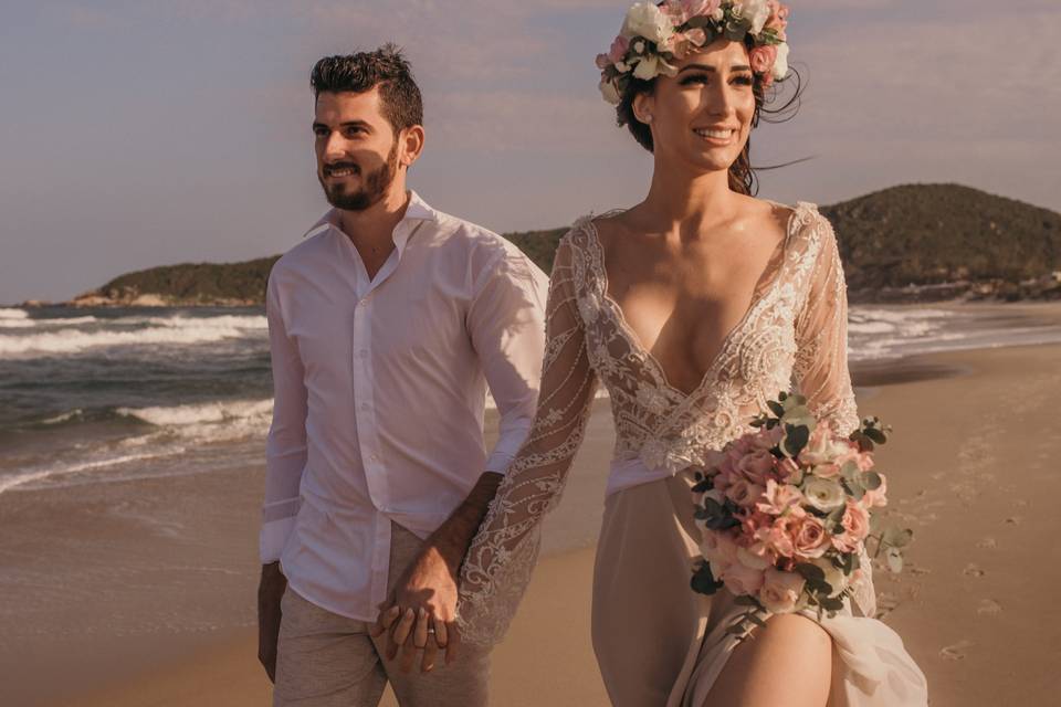 Casamento na Praia do Rosa