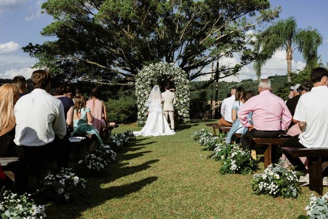 Arco com flores