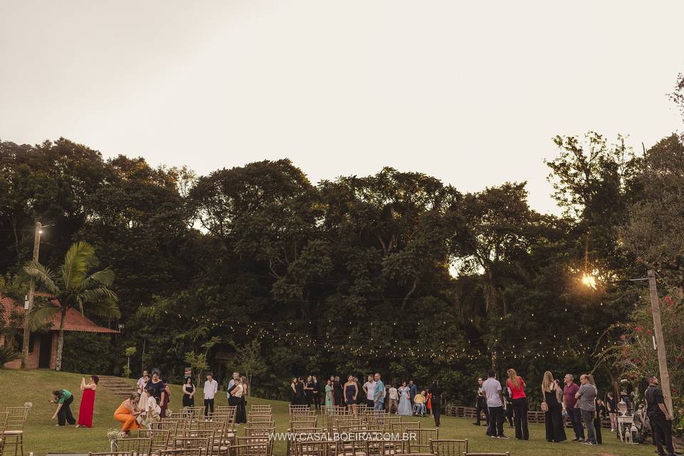 Recepção dos convidados