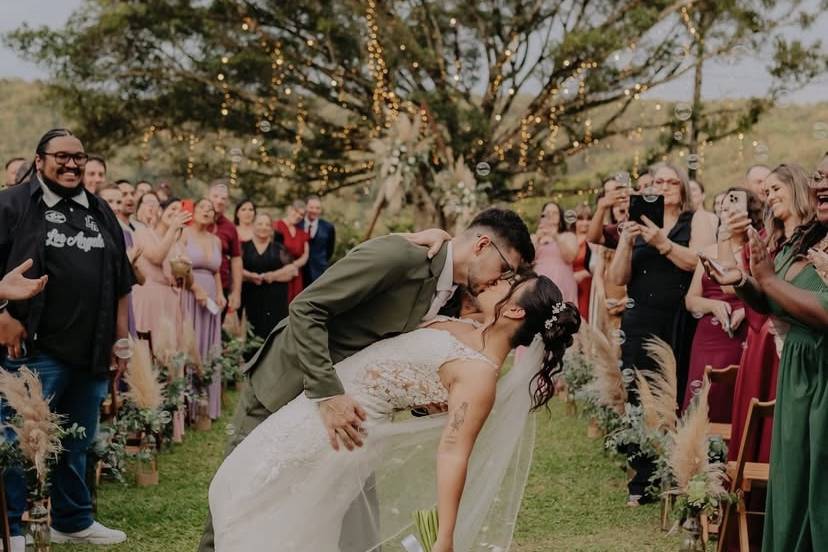 Casamento durante do dia