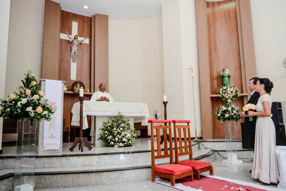 Caminho para o altar