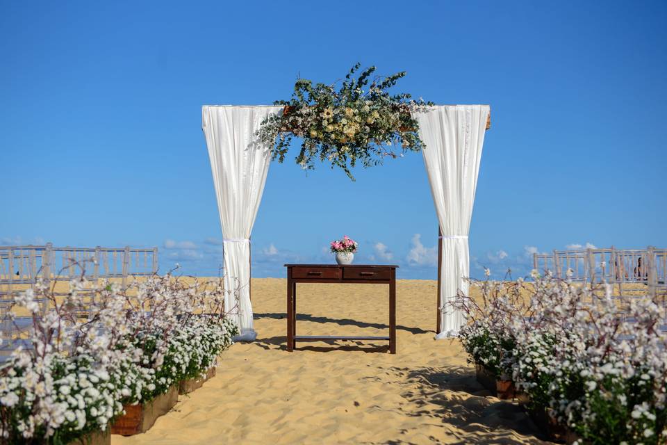 Casar na praia