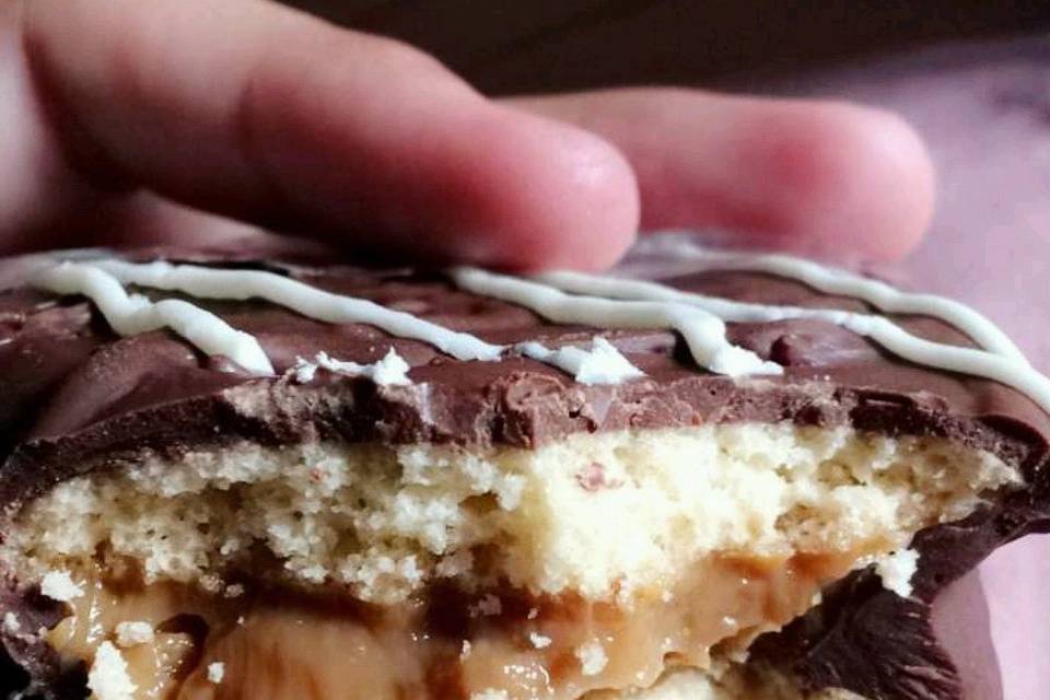 Alfajor doce de leite grande