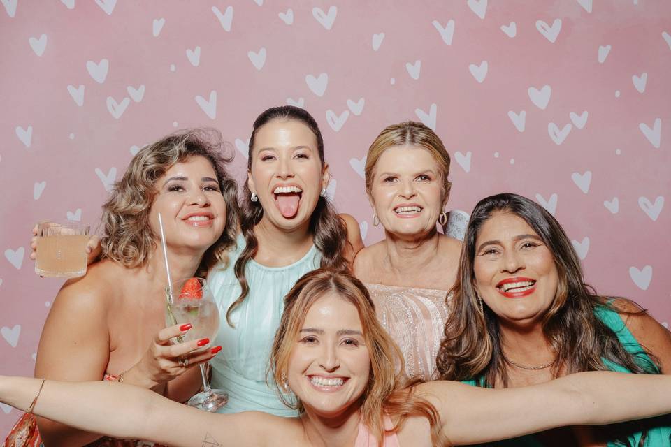 Corações Rosa