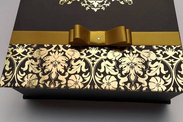 Caixa com hot stamp Personaliz