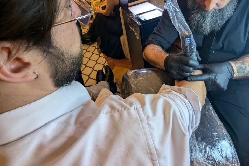 E padrinho do noivo.
