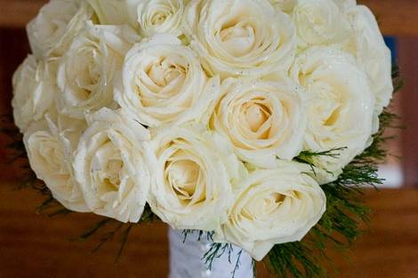 Buquê de Rosas Brancas