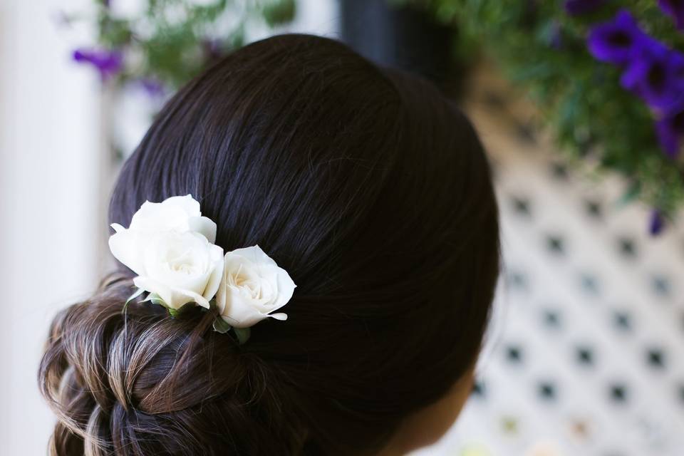 Penteado clássico