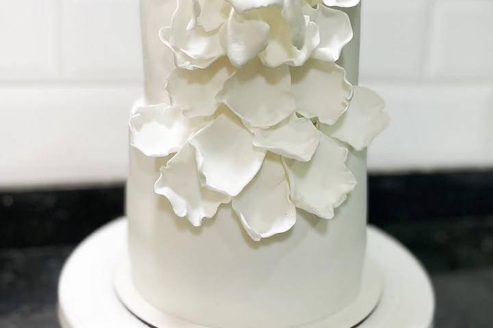 Bolo casamento 2 andares