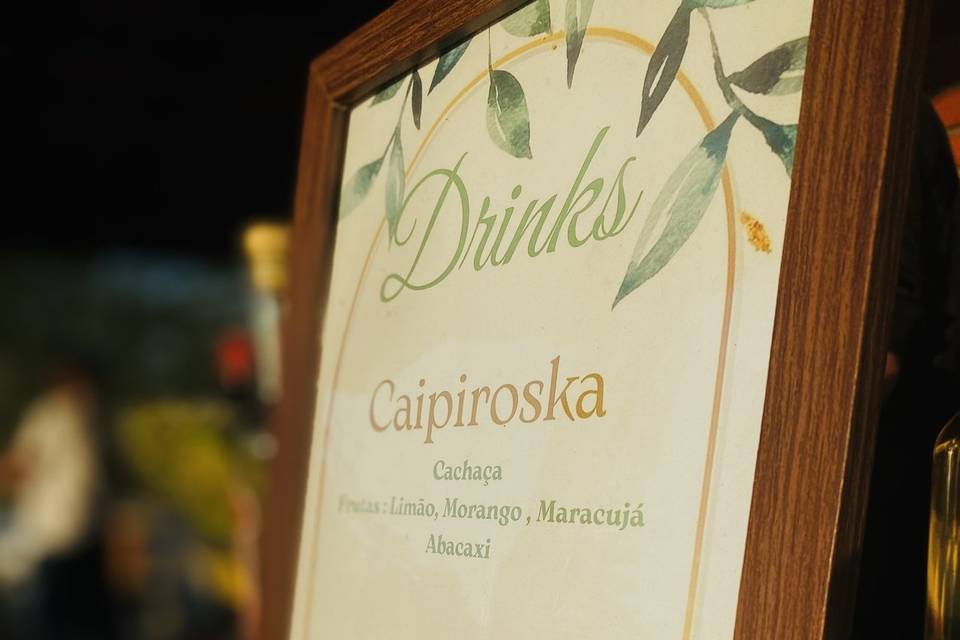Cardápio personalizado