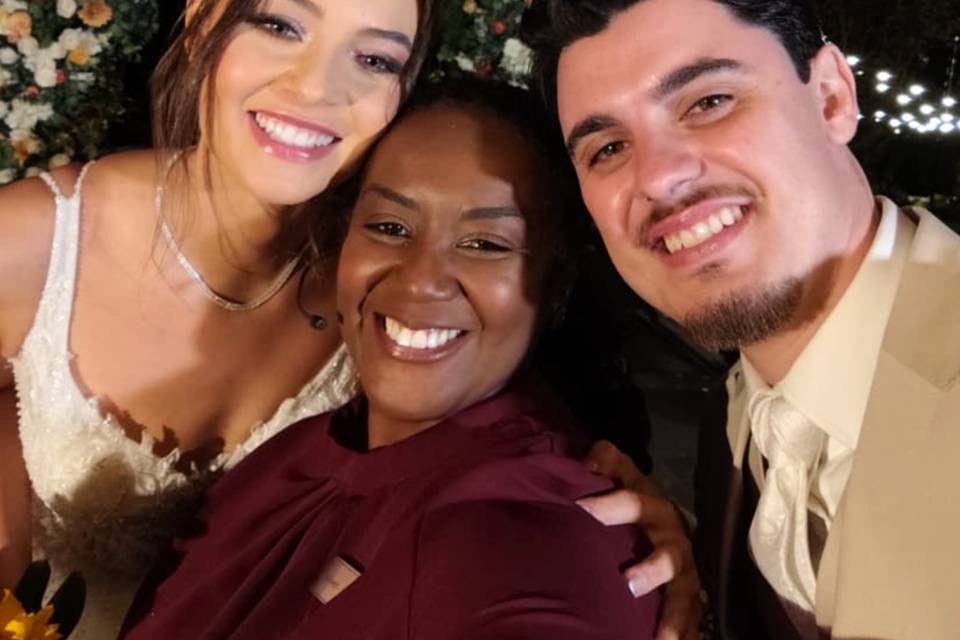 Noivos Camila e Matheus