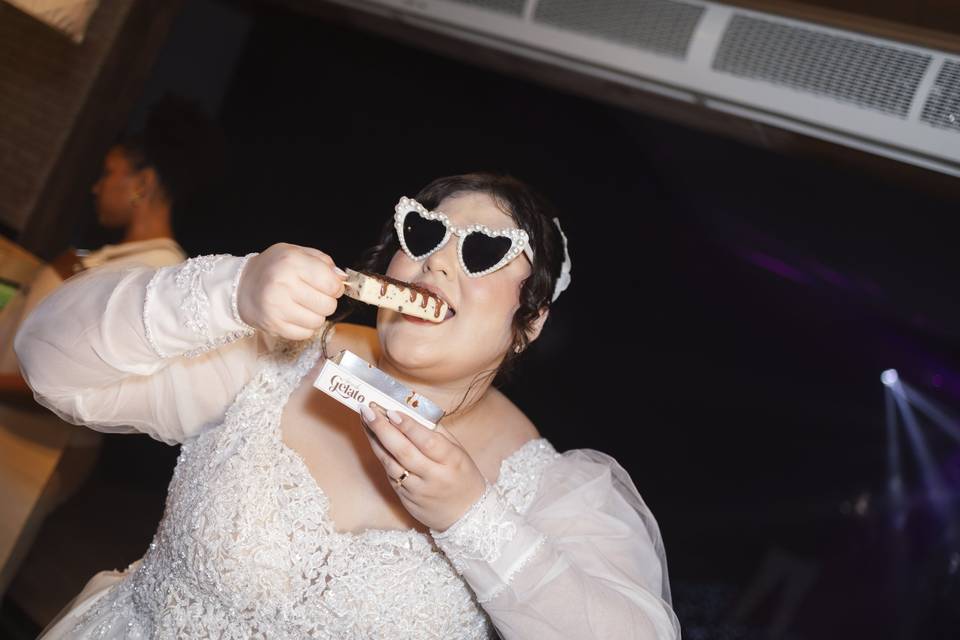 Casamento com Picolé