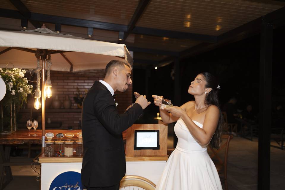 Casamento com Picolé