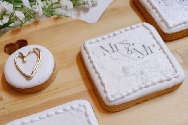 Biscoito com Iniciais