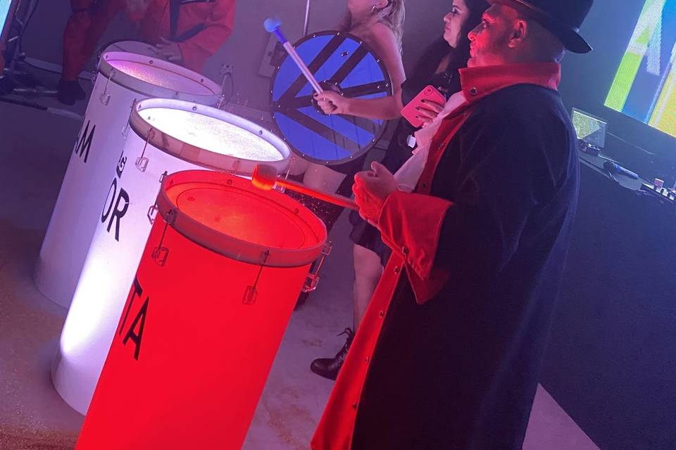 Tambor de Led - Rei do Show