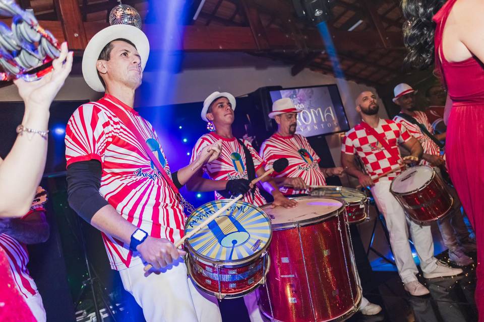 Bateria de samba casamentos