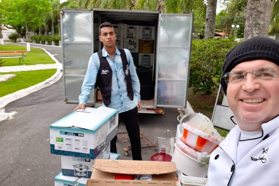 Bastidores: trabalho não para