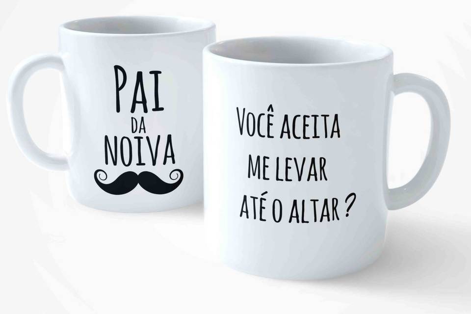 Caneca de cerâmica