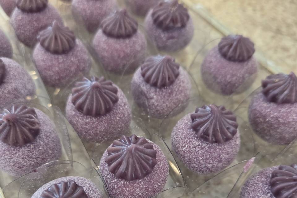 Brigadeiro de açaí