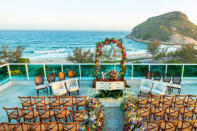 Casamento ao ar livre