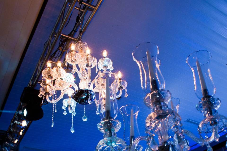 Candelabros de cristal