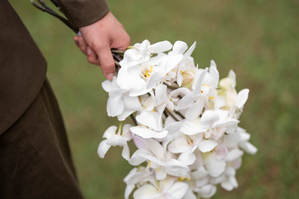 Buquê de orquídeas