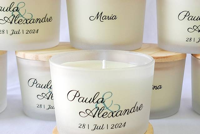 Velas Perfumada Personalizada