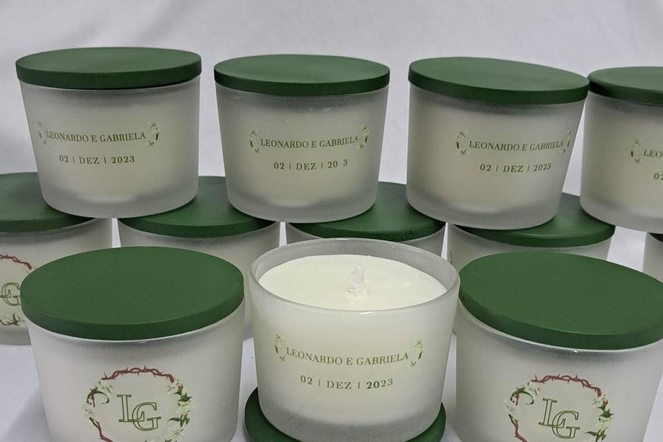 Velas Perfumada Personalizada