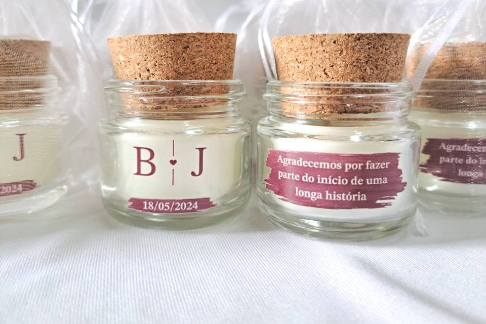 Velas Perfumada Personalizada