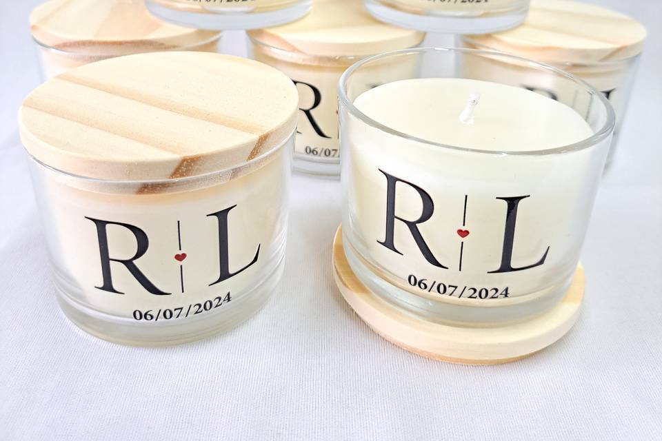 Velas Perfumada Personalizada