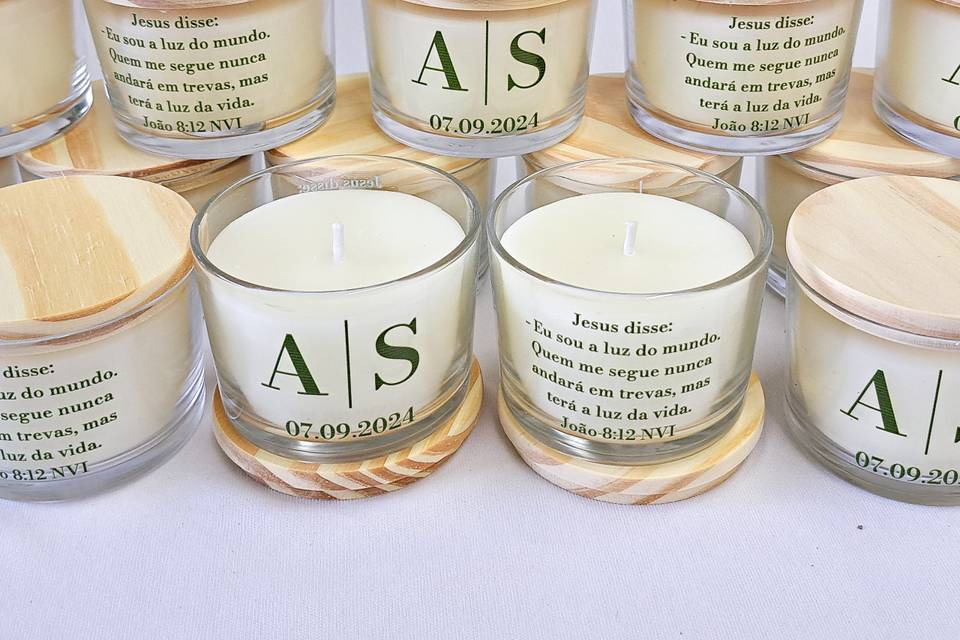 Velas Perfumada Personalizada