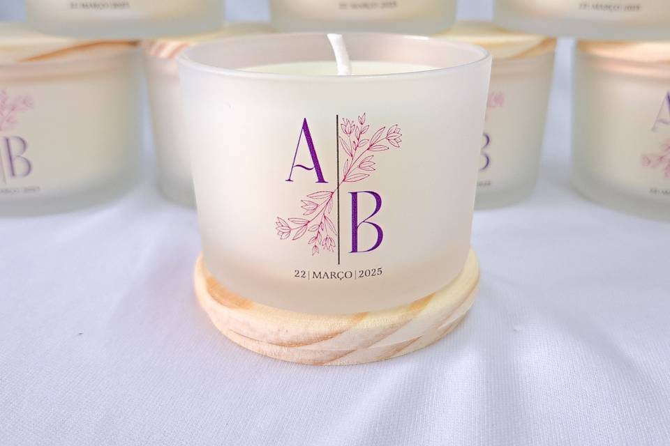 Velas Perfumada Personalizada