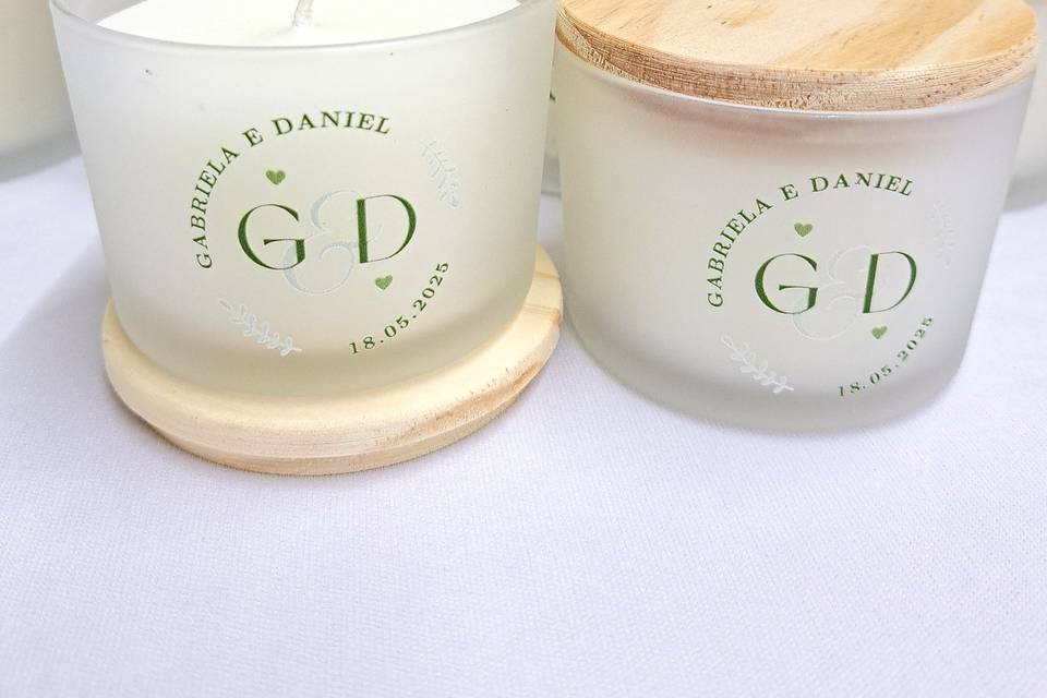 Velas Perfumada Personalizada