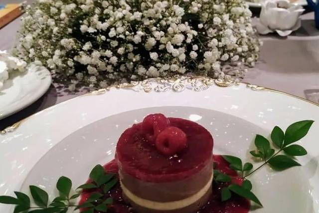 Parfait de framboesa